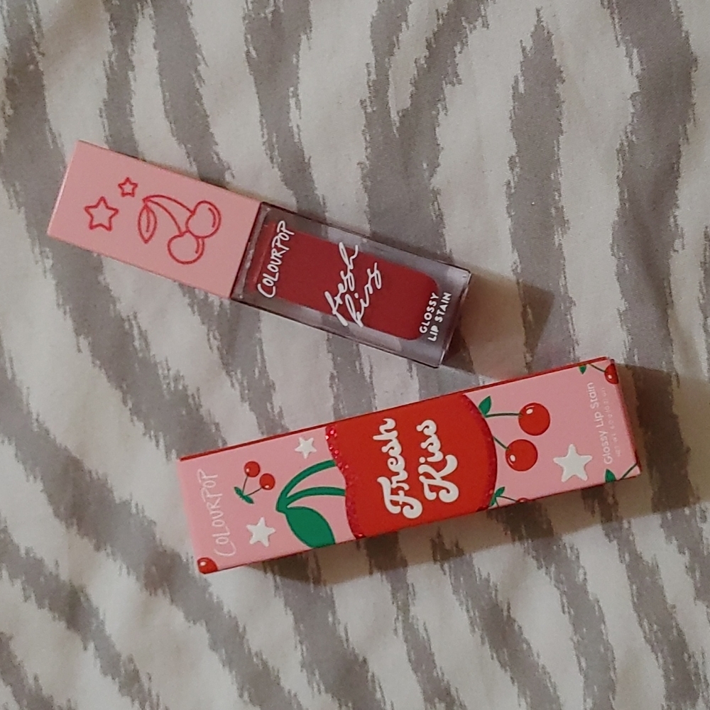 BNIB Colourpop Glossy Lip Stain 'Double Cherry'